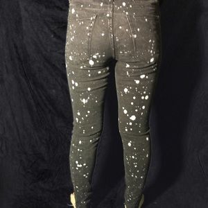 Zara polka dot jeans